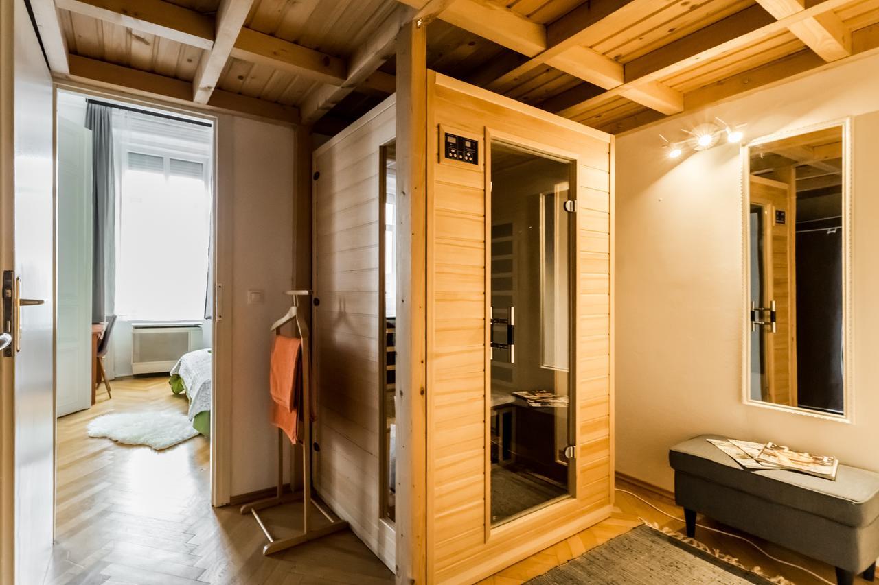 Park View Apartment With Sauna, A/C บูดาเปสต์ ภายนอก รูปภาพ